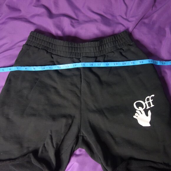 Off-White 2013 LG-425 Main Label OMAA038R20185004 100% Cotton Size M Shorts - Picture 6 of 13